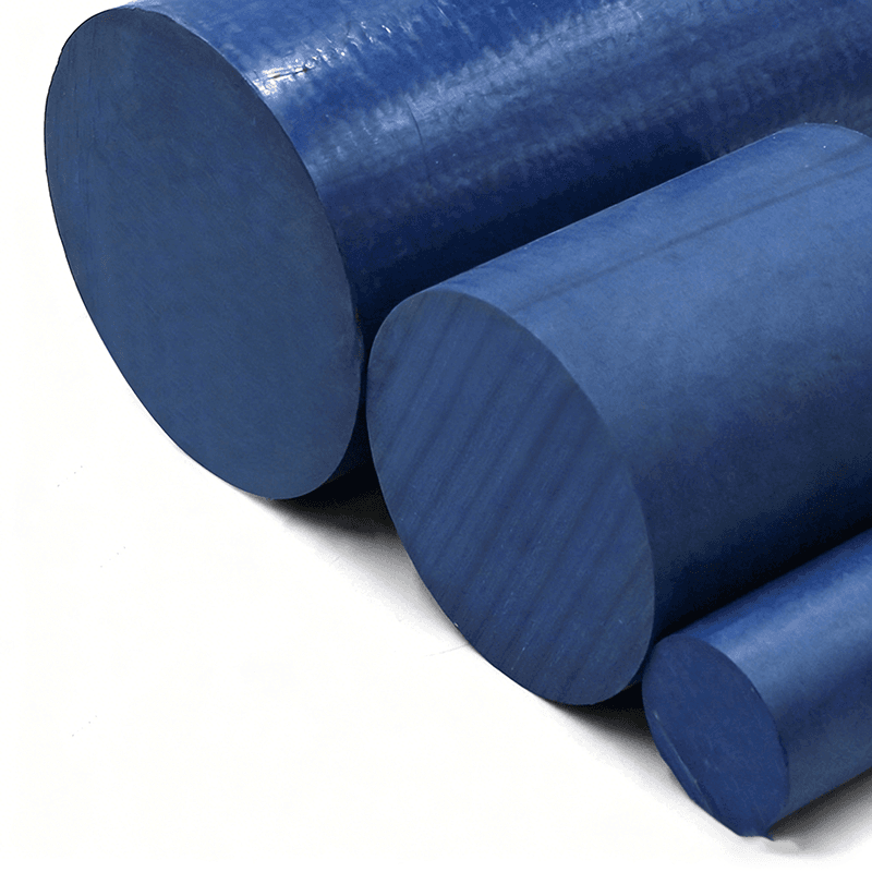 PEEK Blue Custom Color Resin Rods - PeiChina