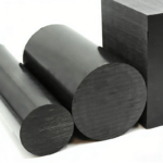 Large Diameter Black PEEK Rods & Sheets