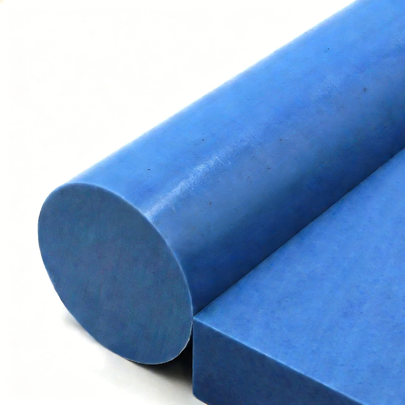 PPSU聚苯砜树脂蓝色棒材定制 Blue Custom PSU Rods - Image 1